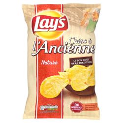 Lay'S Chips À L'Ancienne Nature : Le Sachet De 145G