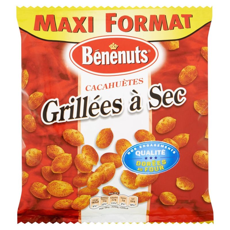 Lay'S Benenuts Cacahuètes Grillées À Sec : Le Paquet De 320 G