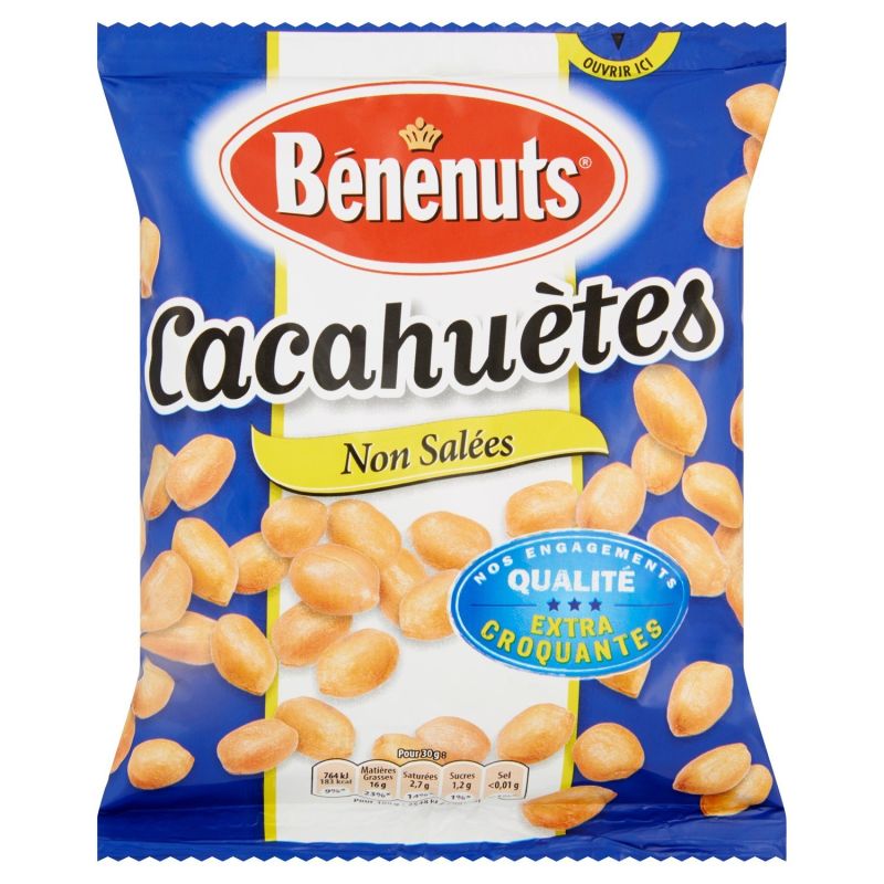 Lay'S Benenuts Cacahuètes Non Salées : Le Sachet De 200G