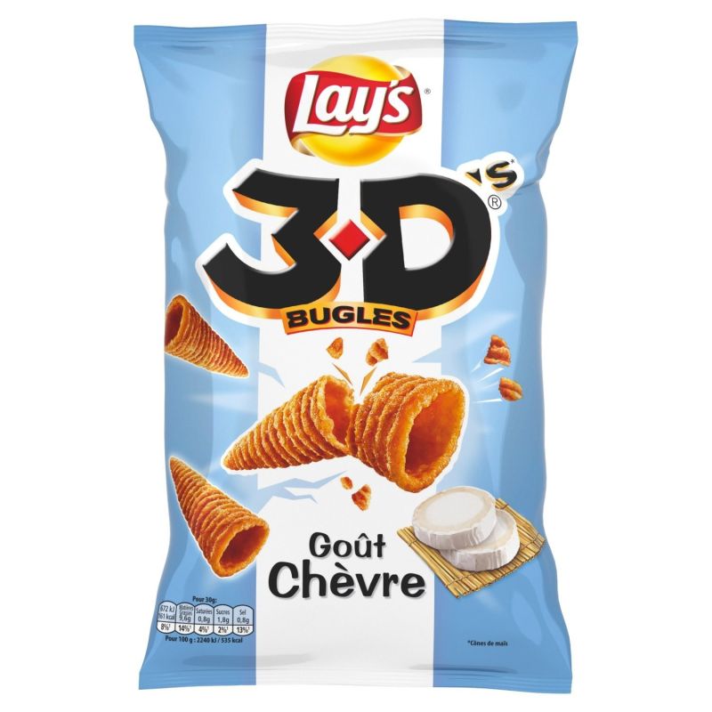 Lays Biscuits Apéritifs Goût Chèvre Le Sachet De 85g 