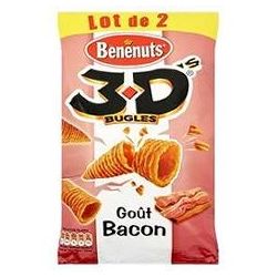 Benenuts Bnn 3Ds Bugles Bacon 2X85G
