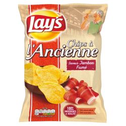 Lay'S Chips Saveur Jambon Fumé : Le Paquet De 120 G
