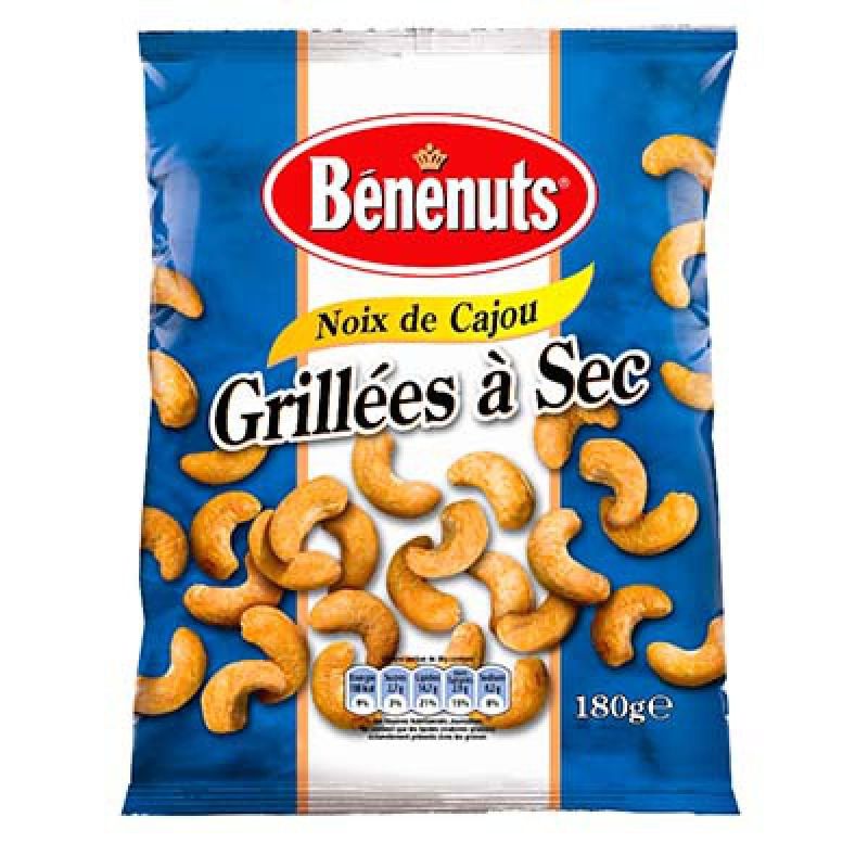 Benenuts Noix De Cajou Grillées À Sec 180 Gr