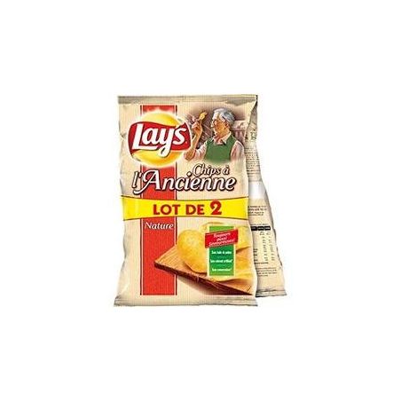 Lay'S 2X135G Chips Ancienne Sel Lays
