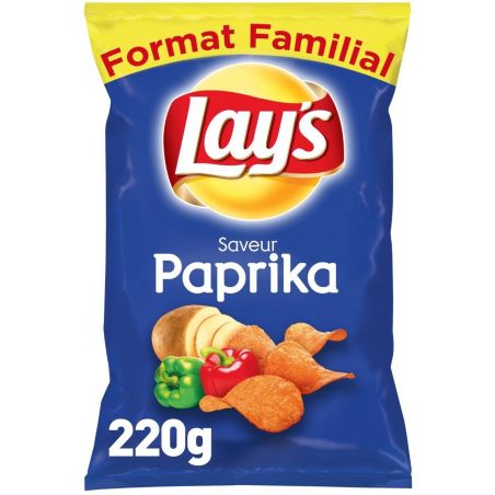 Lay'S Chips Saveur Paprika 220G