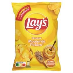 Lay'S Chips Moutarde Pickles : Le Paquet De 130 G