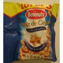 Benenuts 3X80G Noix De Cajou