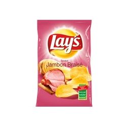 Lay'S 130G Chips Jambon Braise Lays