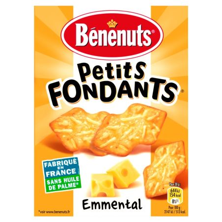 Lay'S Benenuts Biscuits Apéritifs Emmental Apéro Cracks : La Boite De 85 G