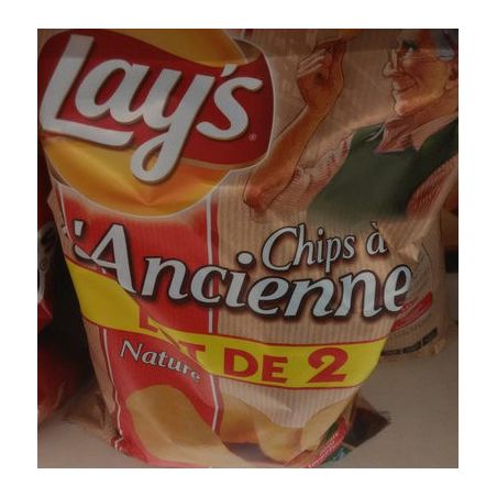 Lay'S 2X150G Chips Ancienne Sel Lays