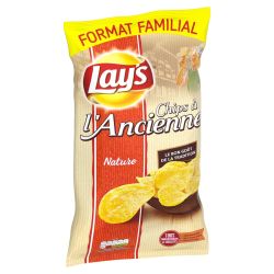 Lay'S Chips À L'Ancienne Nature : Le Sachet De 300 G