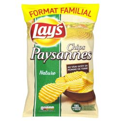 Lay'S Chips Paysannes Nature : Le Sachet De 300 G