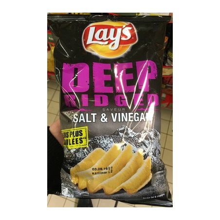 Lay'S Lays Deep Ridged Vinaigre 120G