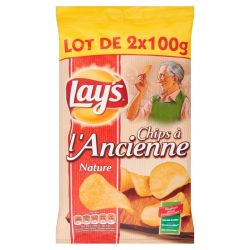 Lay'S Chips À L'Ancienne Nature 2X100G