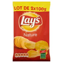 Lay'S Chips Nature 2X100G