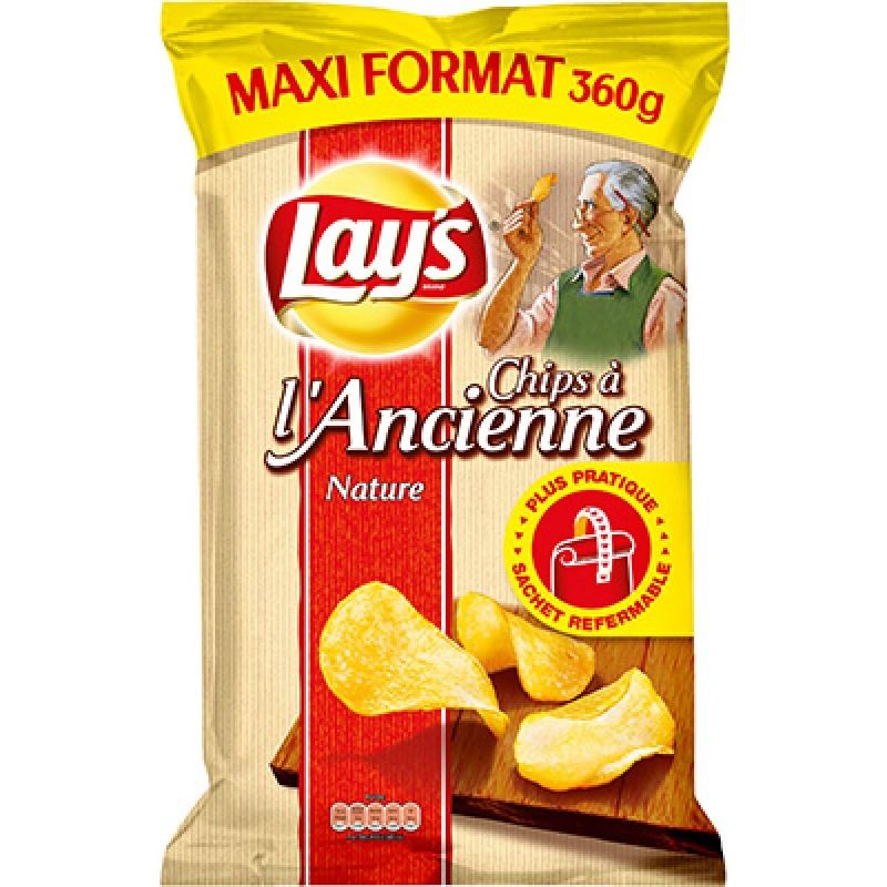 Lay'S Lay.Chips Ancien.Sac Ref 360G