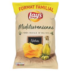 Lay'S Chips Méditerranéenne Goût Nature : Le Sachet De 220 G