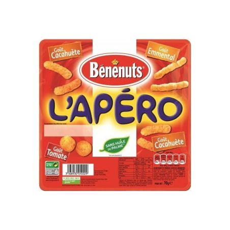 Benenuts Coffret Apero 70G