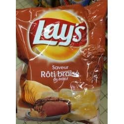 Lay'S Lays Chips Roti Braise 120G