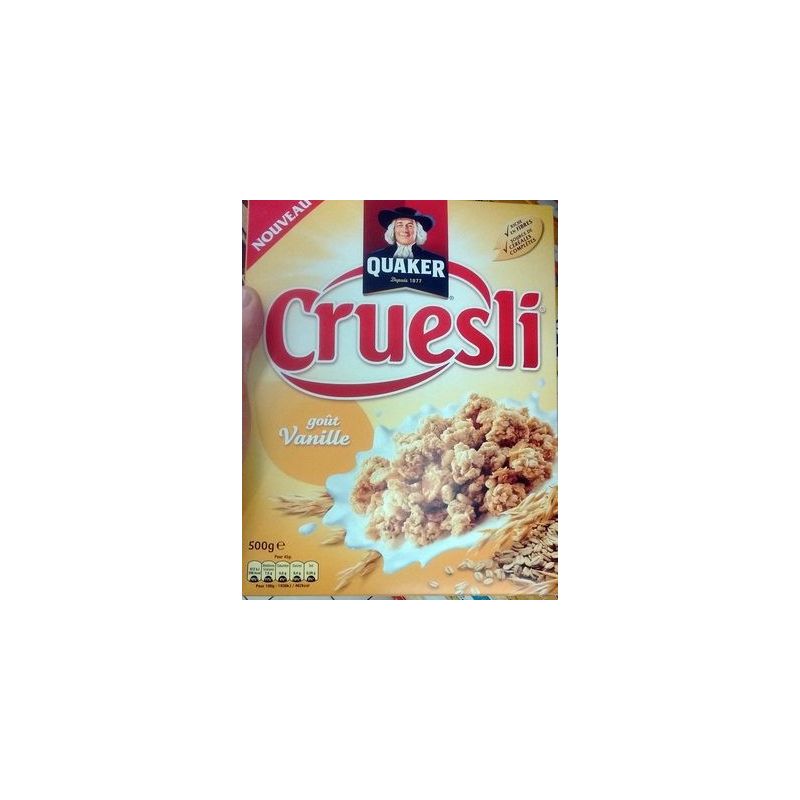 Quaker Cruesli Vanille 500G