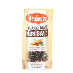Benenuts Plaisir Brut Noix Et Cran Berries Sans Sel