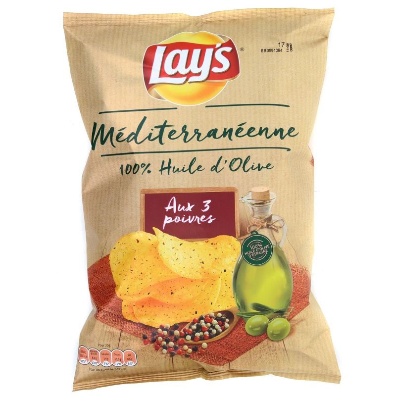 Lay'S Lay.Chips Mediterra.3 Poiv120G