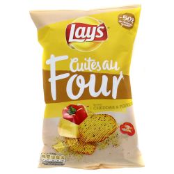 Lay'S Lays Chips Caf Chedd.Poiv.130G