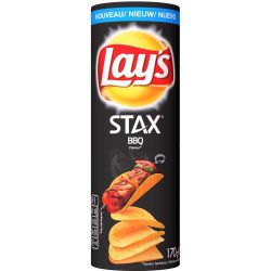 Lay'S Stax Tuiles Saveur Barbecue 170G