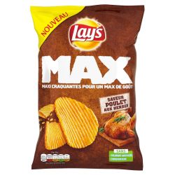 Lay'S Chips Max Saveur Poulet Aux Herbes : Le Sachet De 120G