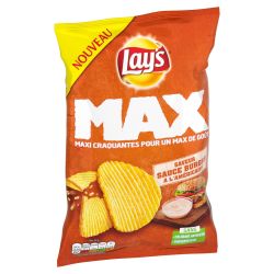 Lay'S Chips Saveur Sauce Burger Max : Le Paquet De 120G