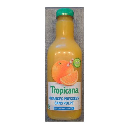Tropicana 90Cl Orange Sans Pulpe Pet Tpp
