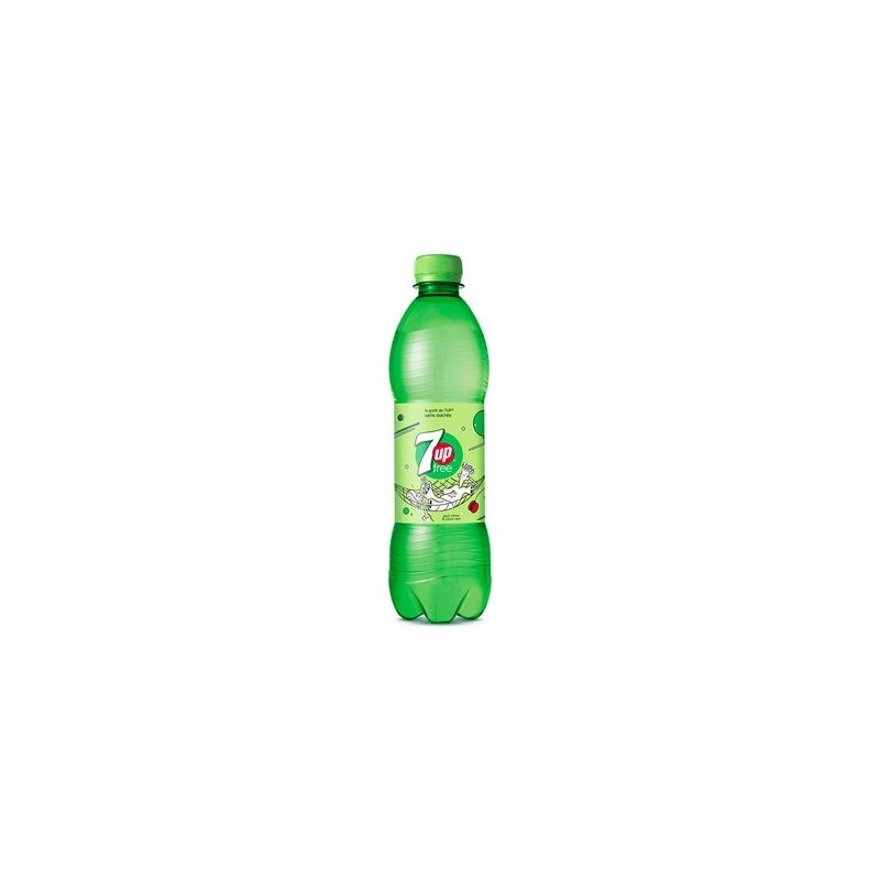 Seven Up Soda Sans Sucres 7Up Free : La Bouteille De 50Cl