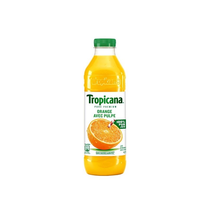 Tropicana Jus D'Orange Avec Pulpe : La Bouteille De 50Cl