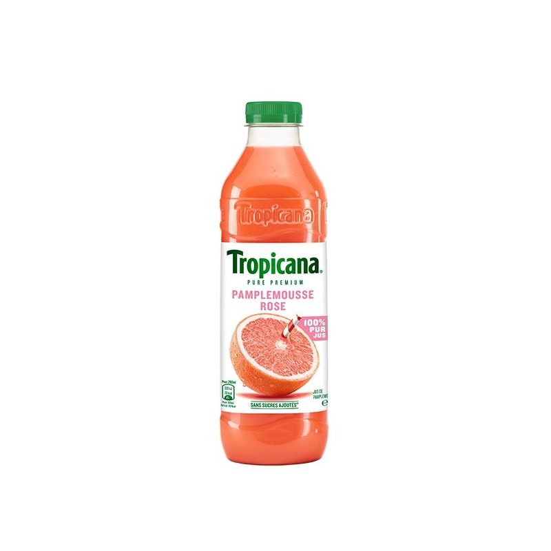 Tropicana Jus Pamplemousse Rose : La Bouteille De 50Cl