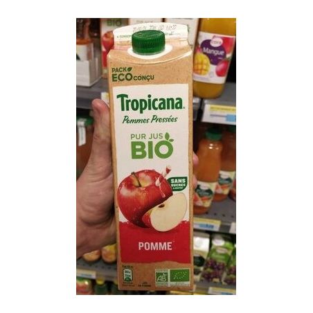 Tropicana Tropic Bio Presse Pomme85Cl