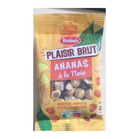 Benenuts P.Brut Ananas A La Noix 35G