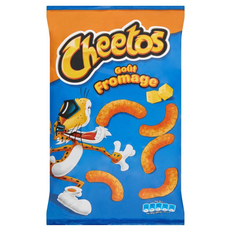 Cheetos Biscuits Apéritifs Goût Fromage : Le Sachet De 75 G