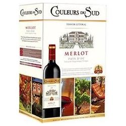 Couleur Sud Bib 4Lvin De Pays Igp Merlot Rouge