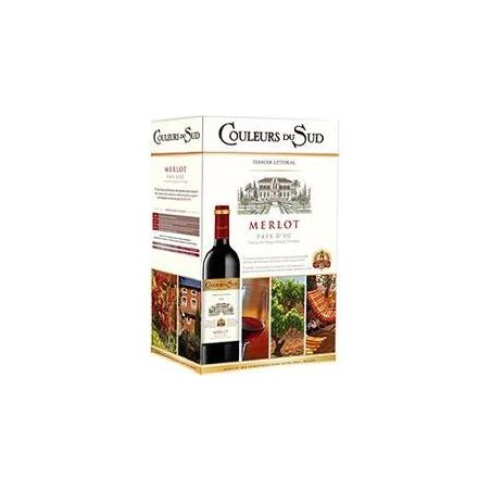Couleur Sud Bib 4Lvin De Pays Igp Merlot Rouge