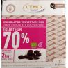 Cemoi 2Kg Palet 70% Equateur Bio Cem