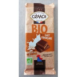 Cémoi Tablette Chocolat Au Lait Riz Soufflé 100G