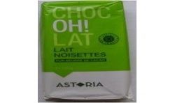 1Er Prix 4X100G Tablette Chocolat Lait Noisette Astoria