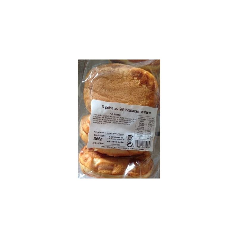 Thomas Brioche Pains Au Lait Boulan Pbx6 360G