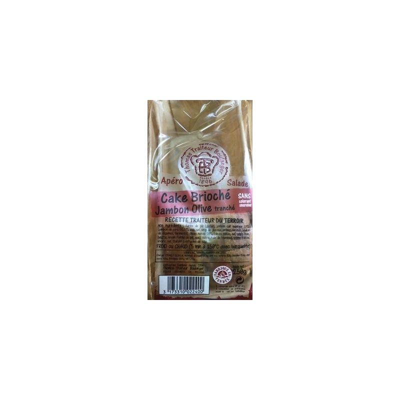 Fr.Emballe Fe Cake Brioche Jbn Olive 250G