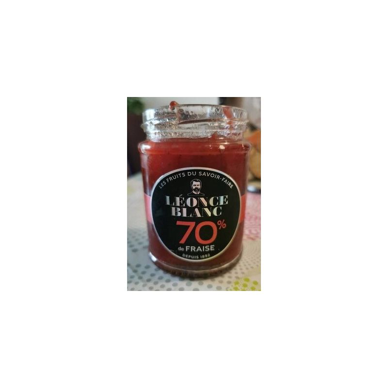 Leon Blanc Lb Fraise 70%-Sucre 320G