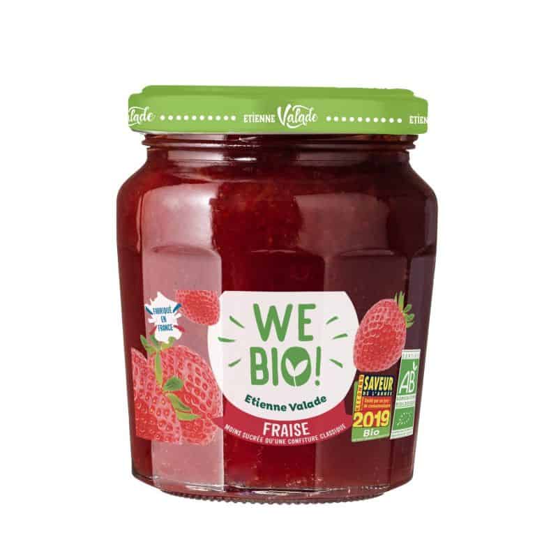 We Bio Valade En Correze Confiture De Fraises Bio! : Le Pot 240G