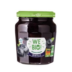 We Bio Valade En Correze Confiture De Myrtilles Bio! : Le Pot 240G