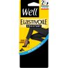 Well Socquettes Transparentes Elastivoile Résistant 17D Noir Taille Unique