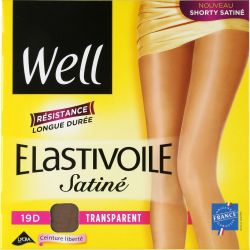 Well Collant Femme Ibiza Elastivoile Satiné 19D T4 : Le