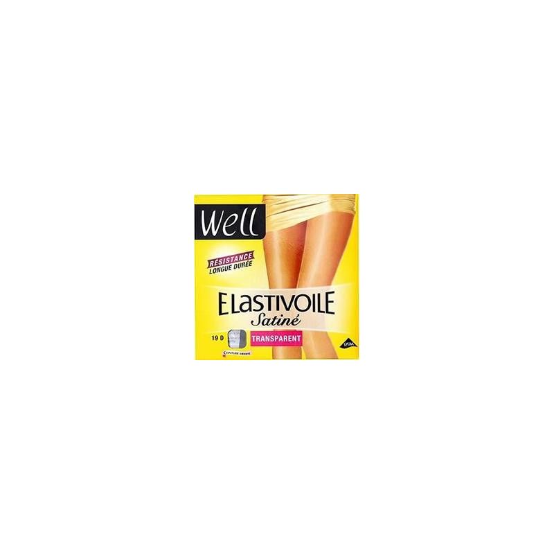 Well Collant Elastivoile Satiné Noir T3
